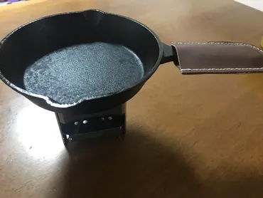 【キャンプギア】均のスキレットハンドルカバーと缶カバー