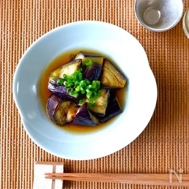 冷凍揚げなす】電子レンジで簡単!なすの揚げ浸し