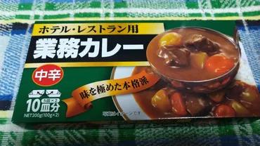 ホテル・レストラン用業務カレー中辛】ハチ食品㈱【グルメレビュー・口コミ】ノーラ少佐の御食事日記