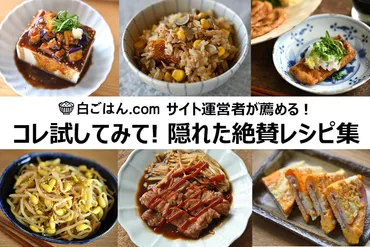 白ごはんの隠れ絶賛レシピ集