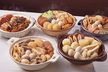 多彩な日本各地のおでん。地方ごとの味わいの違いをご紹介!