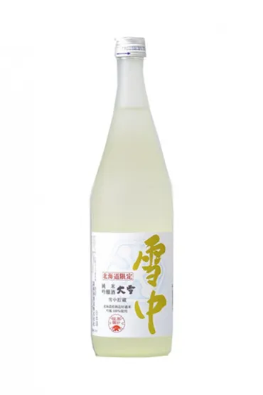 純米吟醸酒大雪雪中貯蔵
