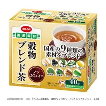 CO・OP穀物ブレンド茶ティーバッグ(ノンカフェイン)40袋