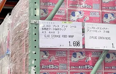 コストコの『グラッドプレスンシール』が吸着力半端なくてマジ有能これは無双と思いきや死角もあり