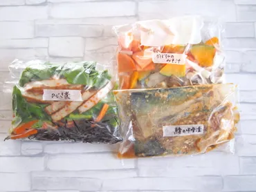 ワーママお助け自家製ミールキット作り置きレシピ!平日夜ごはん「和風お魚定食」が分で