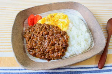 レンチンで一発!山本ゆりさんの「絶品キーマカレー」で秒速ひとりごはん♪