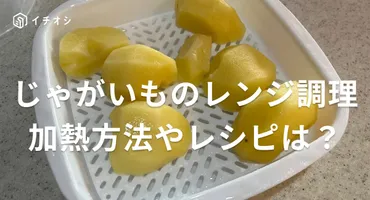 じゃがいもを電子レンジで調理する方法を紹介！加熱時間は？ラップは必要？ 