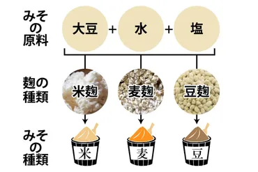 味噌の主原料を大解剖】大豆と米と塩と水、麹が作る深い味わい – maruman