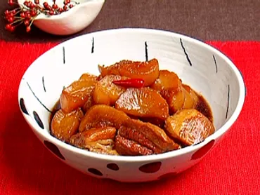 豚バラ肉と大根の黒糖煮