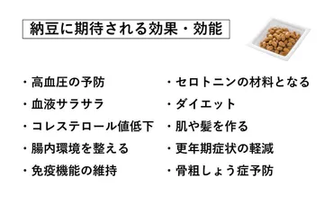 納豆の優れたの効果!健康・ダイエット・美容に期待できる効能を管理栄養士が解説!