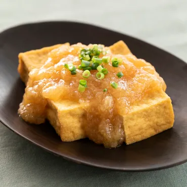 糖質なのに食べ応え抜群!片栗粉を使わない「厚揚げのみぞれあんかけ」のレンチンレシピ