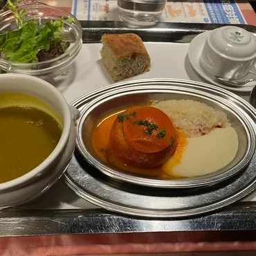 丸ごとトマトの肉詰めローストプロバンス風ワンプレートランチクレッソニエールの口コミ一覧