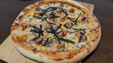 もちフワ食感】ドミノピザ風ハンドトスピザ生地再現レシピ