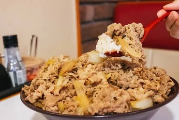 すき家の裏メニュー「キング牛丼」が想像以上だった…！コスパ抜群のデカ盛り商品 