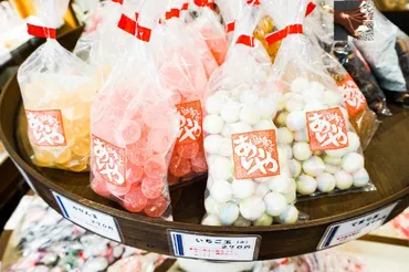 駄菓子を手作りし続けるという歴史的文化遺産−駄菓子のあいや松阪市