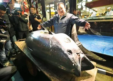 魚河岸初競り(月日年中行事)