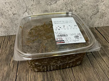 コストコ春の定番】沖縄生もずくを買ってみた!シャキシャキ食感がたまらない!