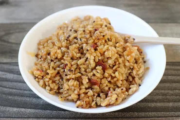 人円以下【業スー】レンチン分でできる♪モチぷち新食感「ブルグル」って何?