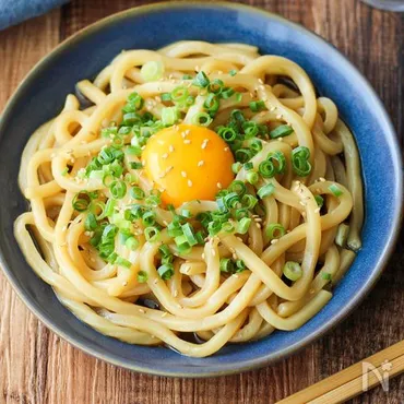 レンジでやみつき！油そば風うどん 