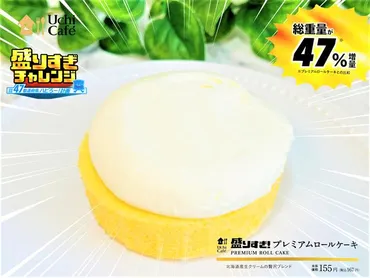 入荷直後に、即完売!!」【ローソン】今回も争奪戦!「盛りすぎ!プレミアムロールケーキ」を実食♡