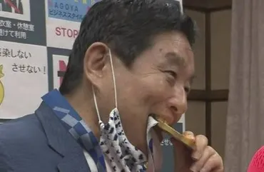 名古屋市長・河村たかし氏、干し柿にかぶりついただけで怒られてしまう…生産者「侮辱された。私達にとって金メダルのようなもの」はちま起稿