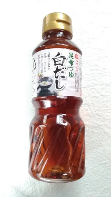 ダイソーの食品優秀で使える【ワダカン白だし】をご紹介