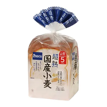 超熟国産小麦山型(敷島製パン)年月日発売