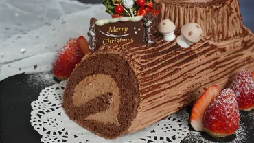 クリスマスの定番！ブッシュドノエルの作り方【手作りクリスマスケーキ】（料理研究家ゆかり） 