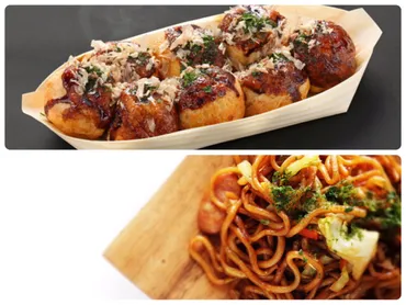 お祭りの屋台めし人気ランキング、たこ焼き焼きそば、位は…さぁ、どっちだ！