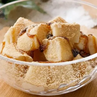 レンジで作れる激うまスイーツ!豆乳もち