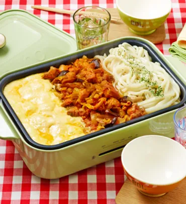 チーズダッカルビうどん