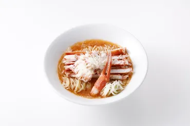 開店紅ズワイガニらぁ麺と まるはち式牛骨らぁ麺「まるはち屋」カニ専門店が手がけるラーメン屋さん
