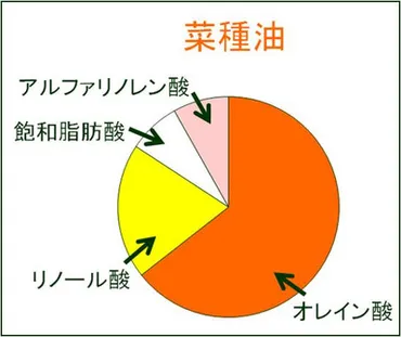 脂質６：脂肪酸構成いろいろ その１: 丸元康生のビジュアル栄養学＋レシピ