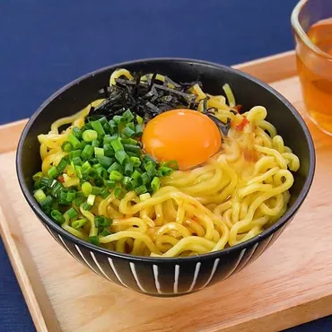 さっと作れる♪ 釜玉中華ラーメンのレシピ動画・作り方 