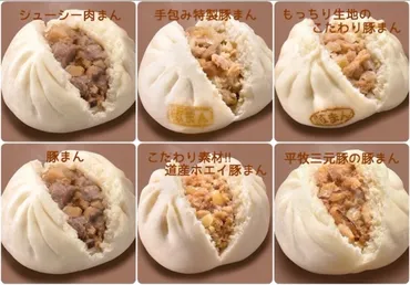 豚まん 肉まん 中華まん。おいしい食べ方やレシピなど。フライパンで手づくり肉まん