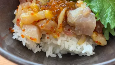 くら寿司】ランチ600円「旬の海鮮丼」、食べてびっくりユッケ風! トロッと絡むタレがたまらない