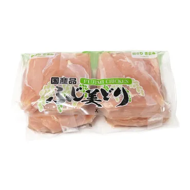 国産鶏肉ふじ美どり 筋きりささみ 2.5kg