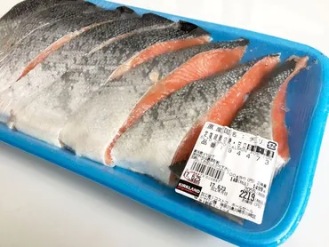 美味しすぎるコストコ「チリ産定塩銀鮭切身」!パッケージもコスパも最大級!