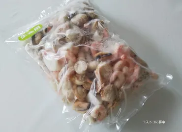 コストコ【生食用シーフードミックス】解凍方法比較: コストコに夢中☆つくば倉庫情報ブログ