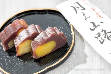 松葉屋「月よみ山路」がおすすめ!〜栗ぎっしり、上品な甘さの栗蒸し羊羹〜