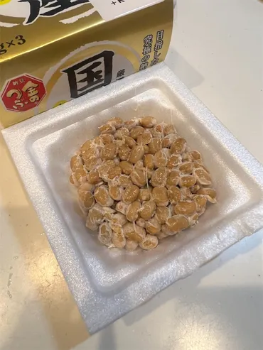 納豆の旅】ミツカン「金のつぶ 厳選大豆 国産小粒納豆」(3パック税込105円)を3日間食べた感想