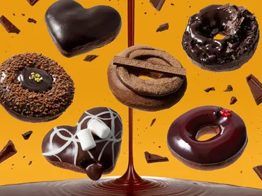 実食レポ】バレンタイン限定チョコ尽くしスイーツ！クリスピー・クリーム・ドーナツ「LOVE CHOCOLATE!」
