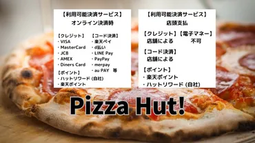 ピザハット410パターンのピザをkcal/円で徹底検証。kcal/円から見たおすすめメニューはどれ?