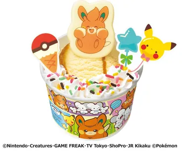 サーティワン×ポケモン今夏もコラボ ゛ピカチュウ゛アイスフレーバーやサンデー、クラッシュソーダまで盛り沢山