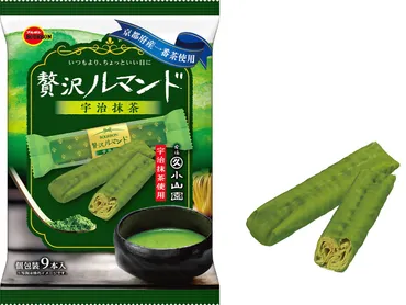 ブルボン、「いつもより、ちょっといい日に」贅沢シリーズ 「贅沢ルマンド宇治抹茶」を4月2日(火)に新発売!