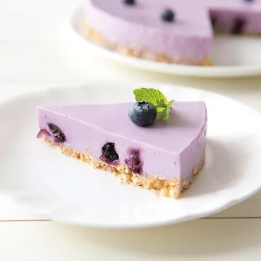 ブルーベリーレアチーズケーキ