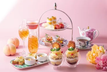 AFTERNOON TEA with ゛SIROCCO゛「白桃&マンゴー」ザ ロイヤルパークホテル アイコニック 東京汐留 