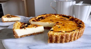 トースターで焼くだけ濃厚とろける!チーズケーキタルト作り方