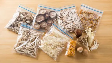 きのこ冷凍!椎茸、えのき、しめじなど、種類別の長持ち冷凍法