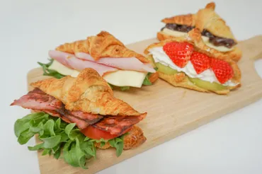 冷凍クロワッサン」で簡単美味しいクロワッサンサンドを作ってみました 